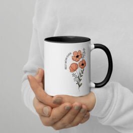 Tasse à café « Best Mon » en céramique pour une touche colorée – Idéal pour la fête des mères!