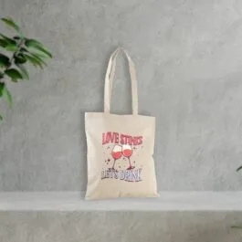 Love Stink Let's Drink totebag épais